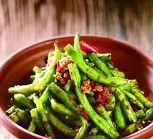 Dry-Fried Green Beans