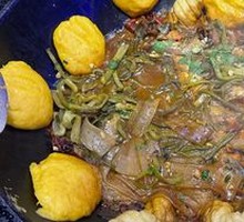 Stewed Fish in Iron Pot