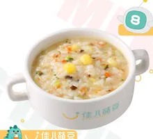 Seasonal Vegetable Sprouted Rice Porridge