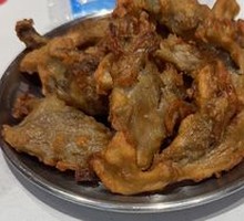 Crispy Fried Enoki Mushrooms