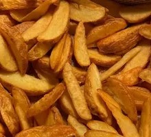 Spicy Bacon Potato Wedges