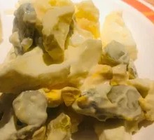 Sour Cucumber Egg Salad