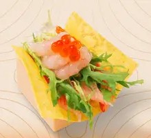 Salmon Roe Sweet Shrimp Explosion