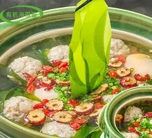 有机海带苗肉丸汤