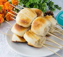 Grilled Steamed Bun Slices