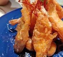 Cheese Pear Dumplings with Shrimp Pastries