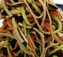 Cold Tofu Skin Salad