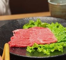 Freshly Sliced Lamb Leg