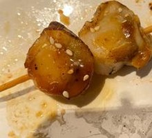 Honey-Glazed Scallop Skewers