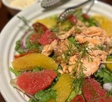 Handmade Smoked Salmon Salad