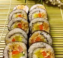 Vegetarian Roll Sushi
