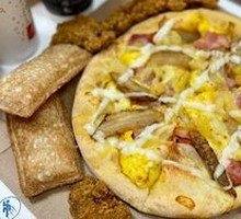 American-style Bacon & Potato Pizza