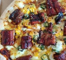 Japanese Teriyaki Eel Pizza