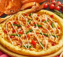 Snow Crab and Shrimp Luxury Pizza