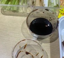 Cucumber with Green Onion Strips