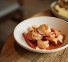 Szechuan Pepper Garlic Oil Shrimp