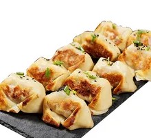 Egg and Pork Pan-Fried Dumplings