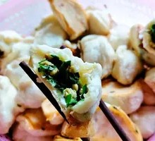 Steamed Scallion Egg Dumplings