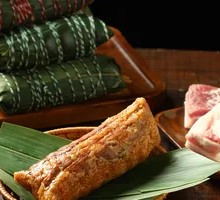 Oily Double-Yolk Fresh Meat Zongzi