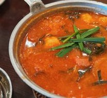 Tomato Shrimp Dumpling Noodles