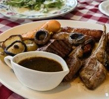 Assorted Meat Platter with Roman Grill