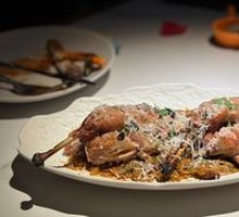 Pigeon Roasted on Fruit Wood Charcoal with Black Truffle