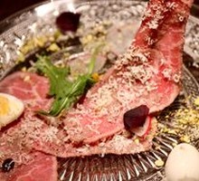 Thin-cut M9 Wagyu with Piedmont Anchovy Sauce