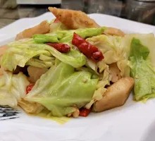 Cabbage Stir-Fried with Naan