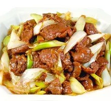 Scallion Stir-Fried Lamb