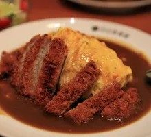 Fried Pork Cutlet Curry Rice