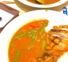 Curry Pork Cutlet Omelette Rice