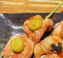 Fresh Chicken and Oyster Skewers