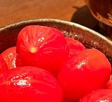 Plum Wine-Marinated Tomato