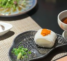 Sea Urchin Yam Noodles