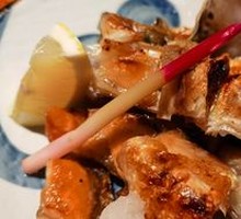 Grilled Salmon Head