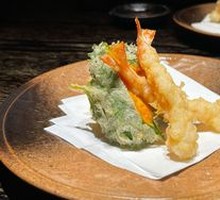 Perilla Sea Urchin Tempura