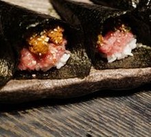 Bluefin Tuna Belly Scallion Hand Roll