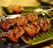 Grilled Chicken Hearts