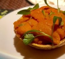 Lime Sea Urchin Tart