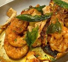 French Garlic Baked Fresh Shrimp