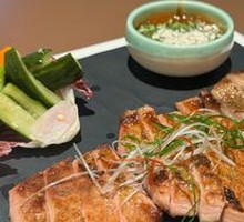 Grilled Pork Neck Meat with Tamarind Sauce