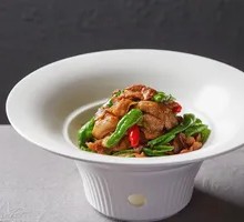 Zhangshu Port Pepper Stir-Fried with Black Pork