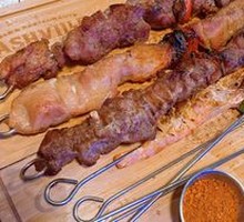 Tennessee Cilantro BBQ Platter