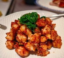 Modern Sauce Stir-Fried Pork Diced