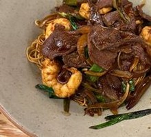 Shrimp and Pork Liver Noodles