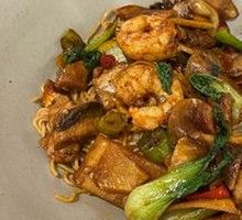 Shrimp and Eel Noodles