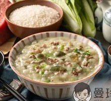 Century Egg and Pork Porridge