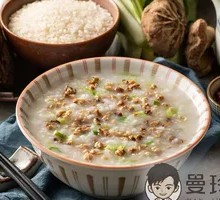 Lean Pork and Mushroom Porridge