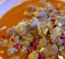 Tendon and Brain Hot Pot