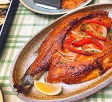 Mexican Red Pepper Grilled Fish